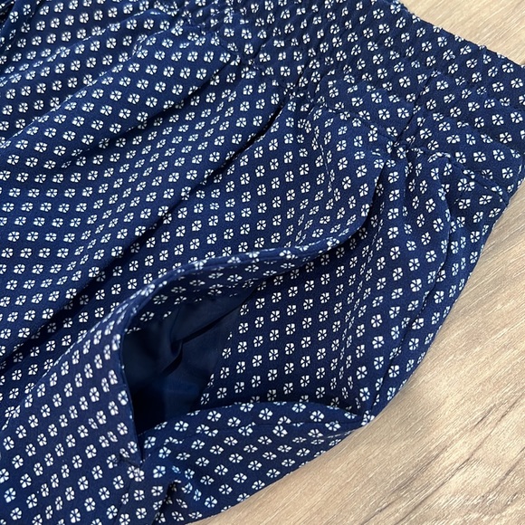 H&M Blue Elastic Drawstring Waist Harem Pants with Pockets - Picture 6 of 8